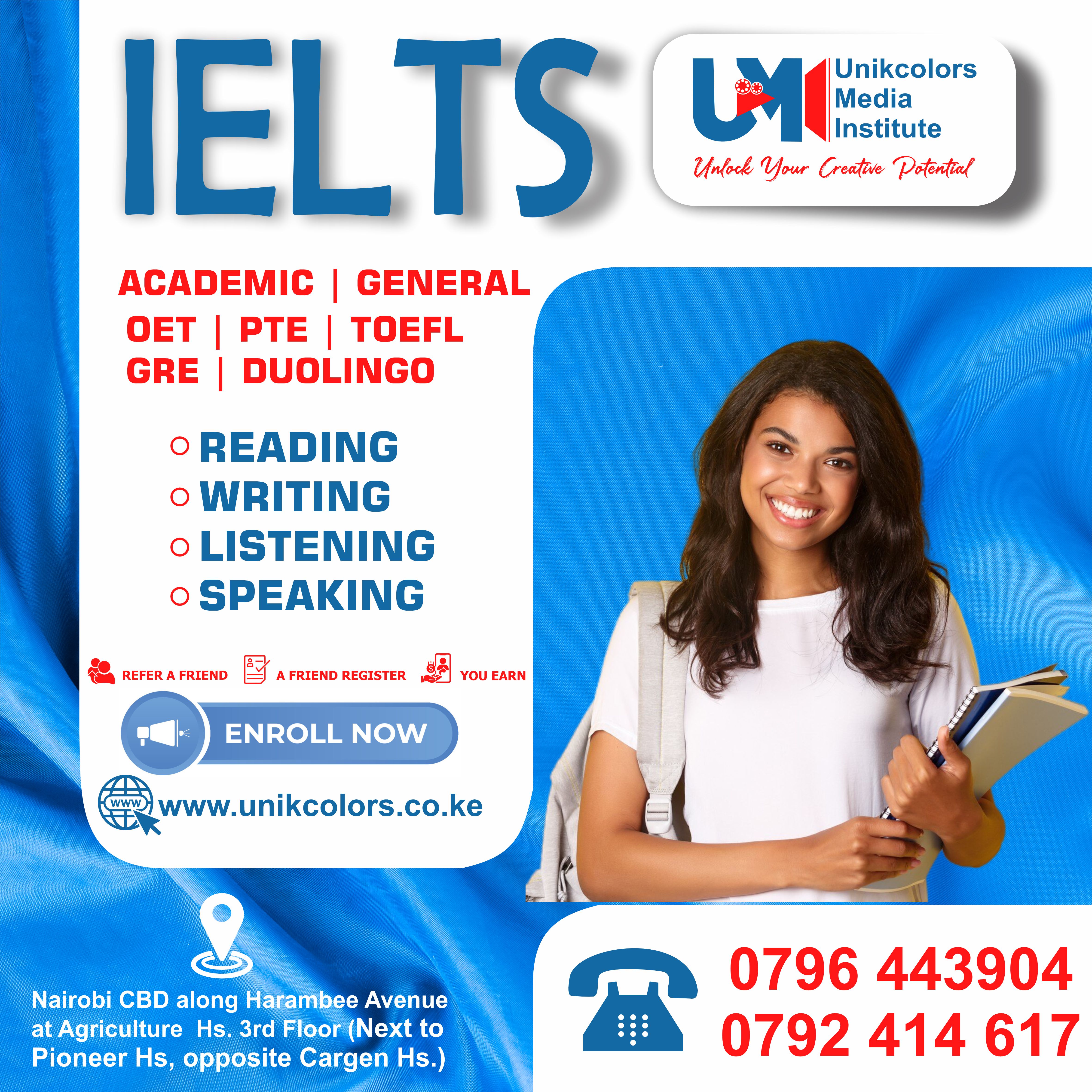 IELTS TRAINING CENTRE KENYA - IELTS PREPARATION